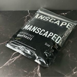Manscaped Black Performance Boxer Briefs Size Large